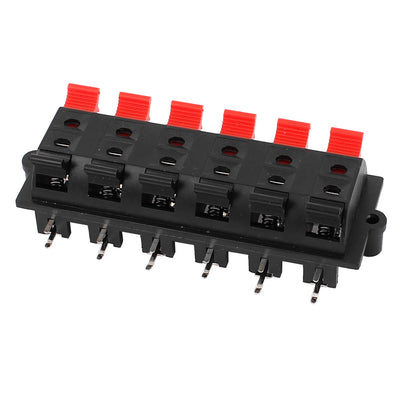 uxcell Uxcell Electric 12 Way Jack Socket Spring Push Release Connector Speaker Terminal Block