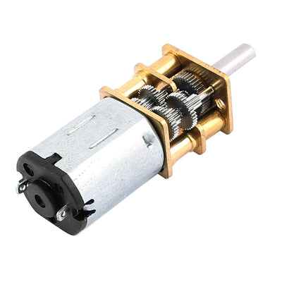 Harfington Uxcell DC 3V 5R/Min High Torque 1:1000 Speed Ratio DC Geared Box Motor for Toy Model