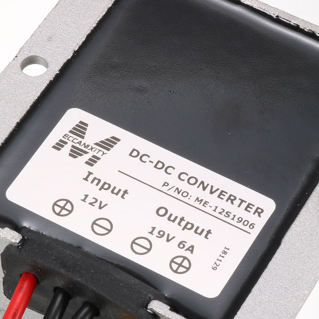 uxcell Uxcell Power Converter Regulator DC12V(10V~16V) Step-Up to DC19V 6A 114W Waterproof Voltage Convert Transformer