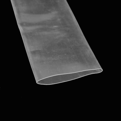Harfington Uxcell 2.5M Length 20mm Dia Polyolefin Heat Shrinkable Tube Sleeving Clear