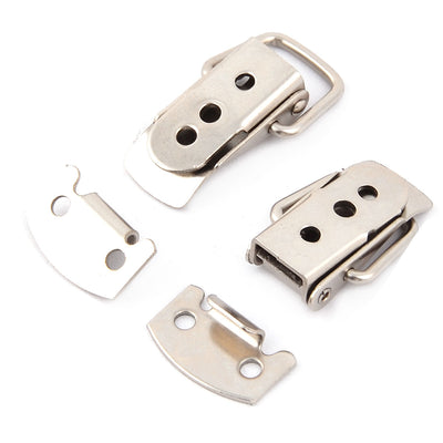 Harfington Uxcell Suitcase Tool Box Metal Buckle Toggle Latch Lock Hasp 47mm Long 19 Sets