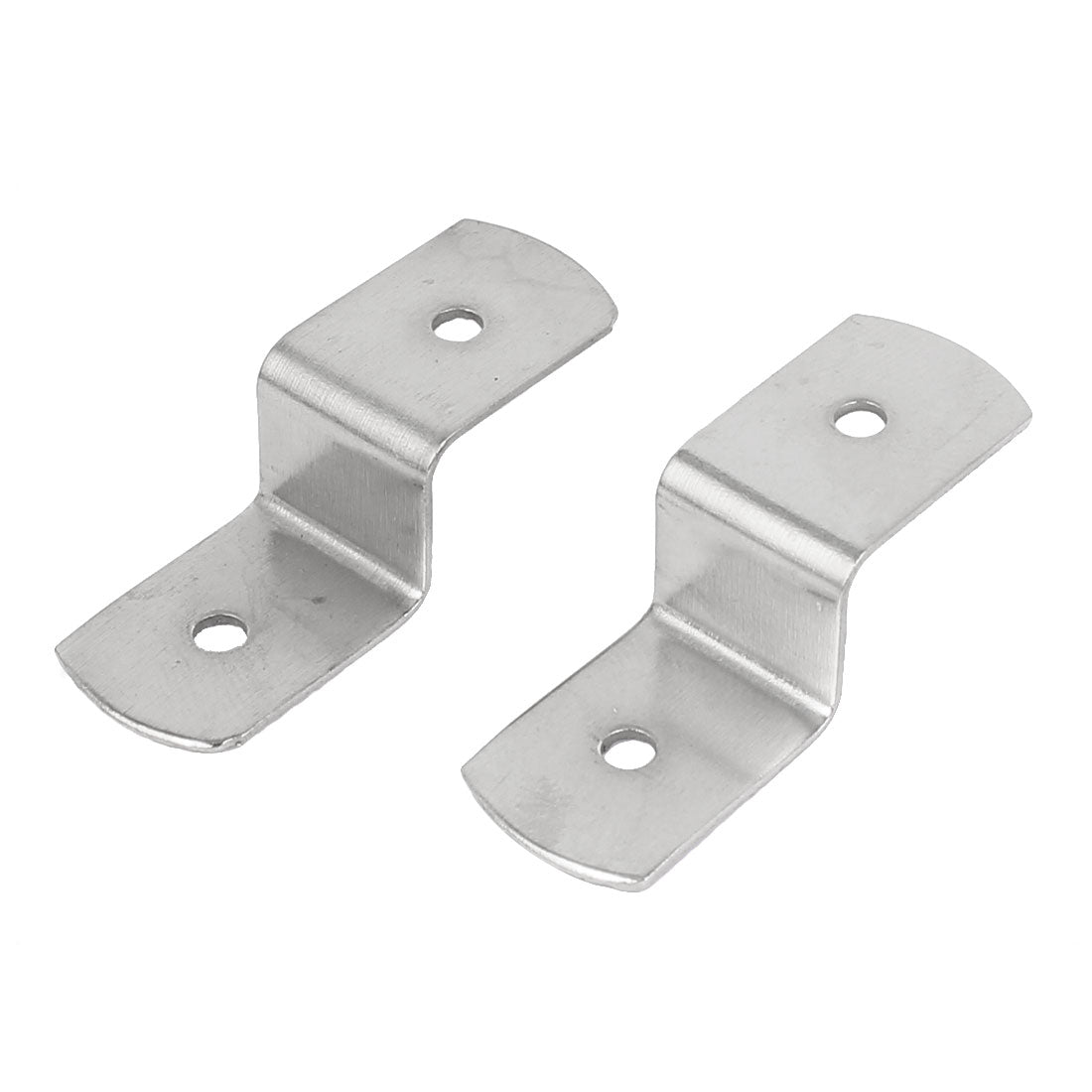 uxcell Uxcell 38mm x 13mm x 11mm Metal Z Shape Picture Frame Braces Brackets Silver Tone 10PCS