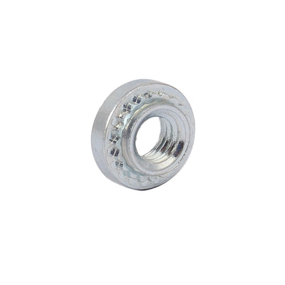 Harfington Uxcell S-M3-1 Carbon Steel Self Clinching Rivet Nut Fastener 100pcs for 1.0mm Thin Plates