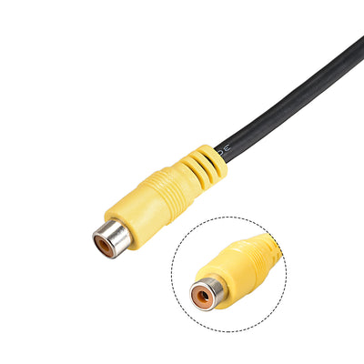 Harfington Uxcell 1M 3.2ft BNC Q9 Male to DC Female Switching Connect Cable for CCTV Camera