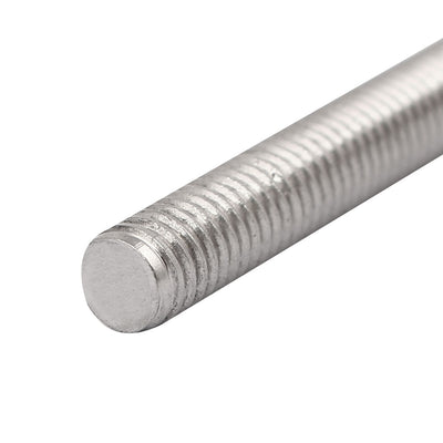 Harfington Uxcell M5 x 190mm 304 Stainless Steel Fully Threaded Rod Bar Studs Fasteners 5 Pcs