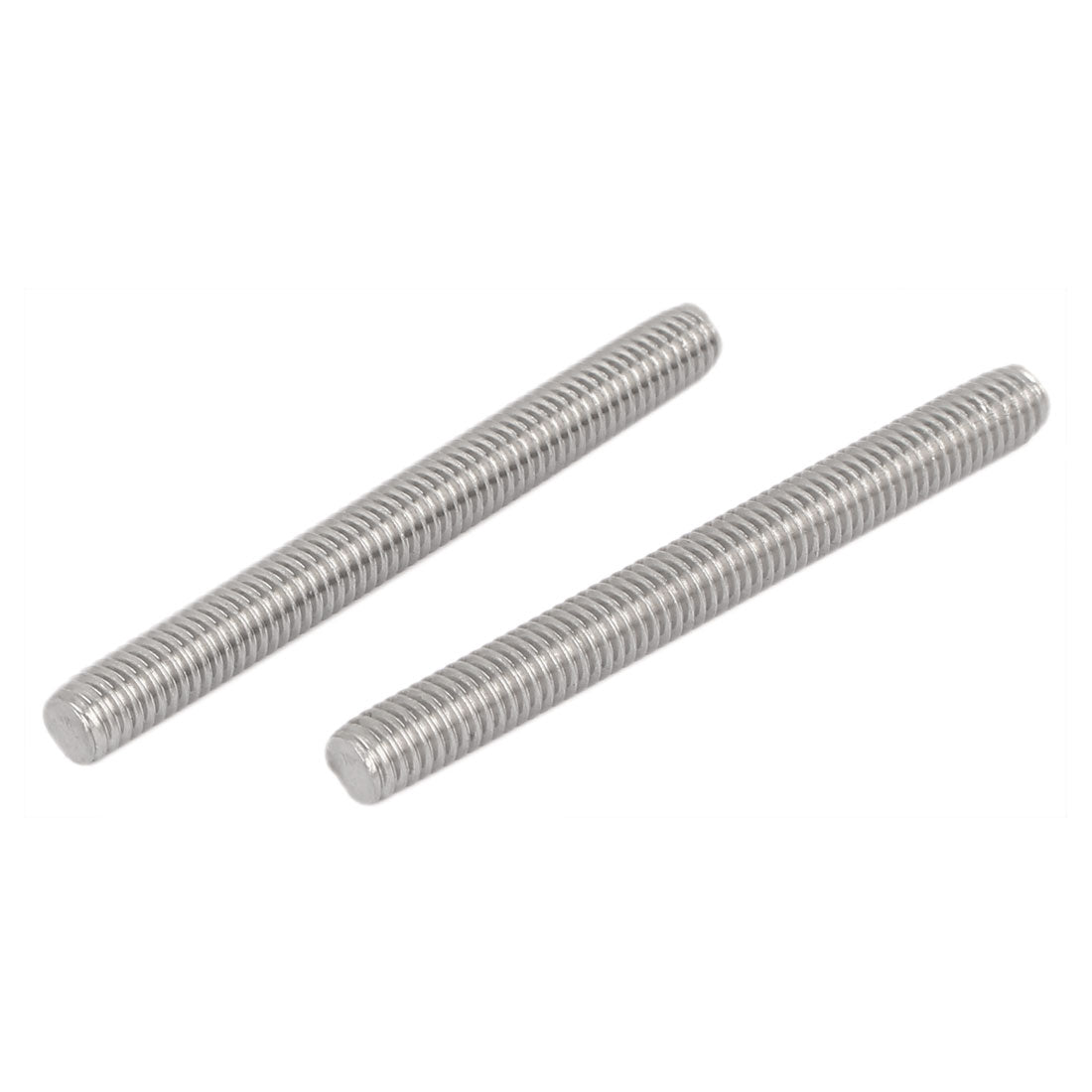 uxcell Uxcell M6 x 60mm 304 Stainless Steel Fully Threaded Rod Bar Studs Hardware 10 Pcs