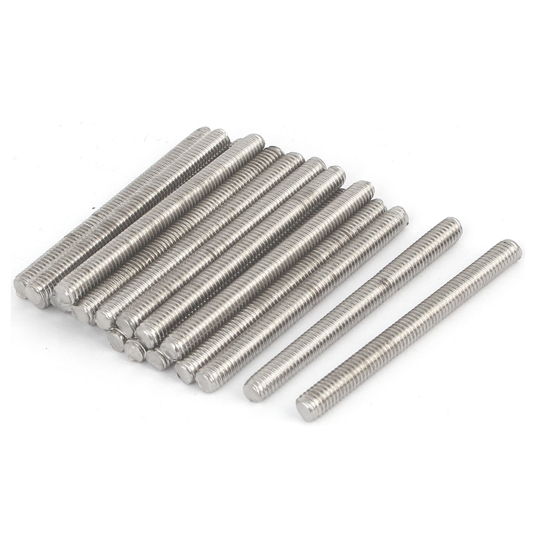 Uxcell M6 x 65mm 304 Stainless Steel Male Threaded Rod Bar Studs ...