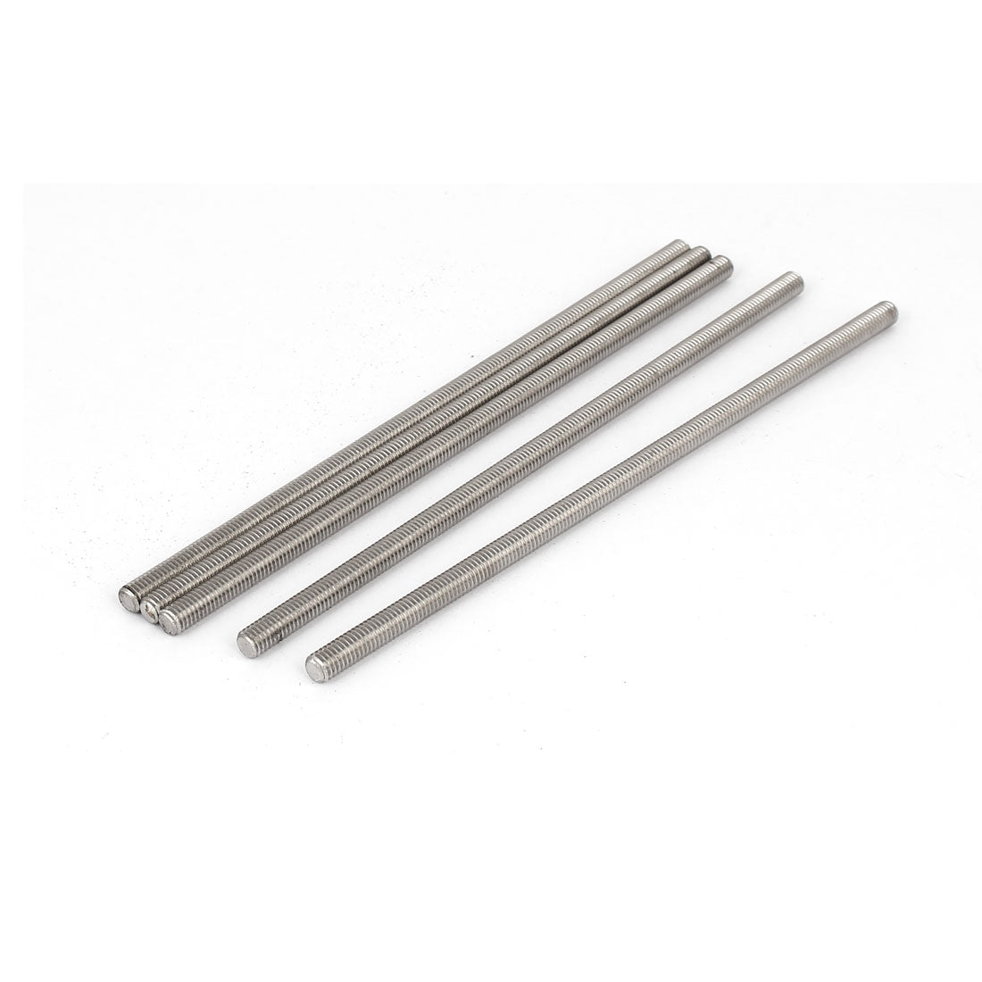 Uxcell 5pcs M6 x 170mm 304 Stainless Steel Fully Threaded Rod Bar Studs ...