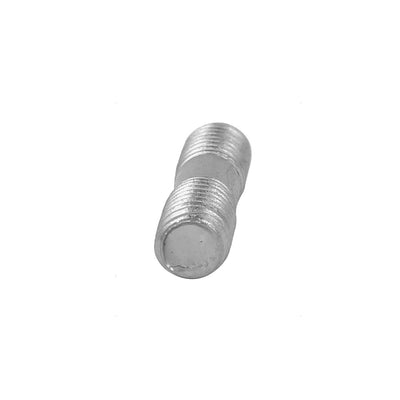 Harfington Uxcell M5x25mm 304 Stainless Steel Double End Thread Tight Adjustable Push Rod Stud 20pcs