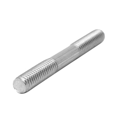 Harfington Uxcell M6x50mm 304 Stainless Steel Double End Threaded Stud Screw Bolt 50pcs