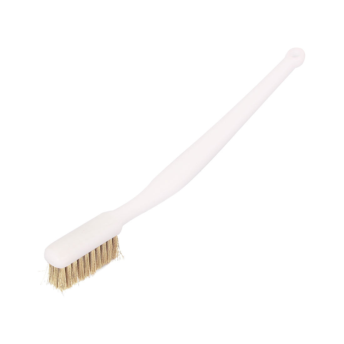 uxcell Uxcell 35mm x 9mm Brass Bristle Plastic Handle Wire Scratch Brush for Scraper Cleaner