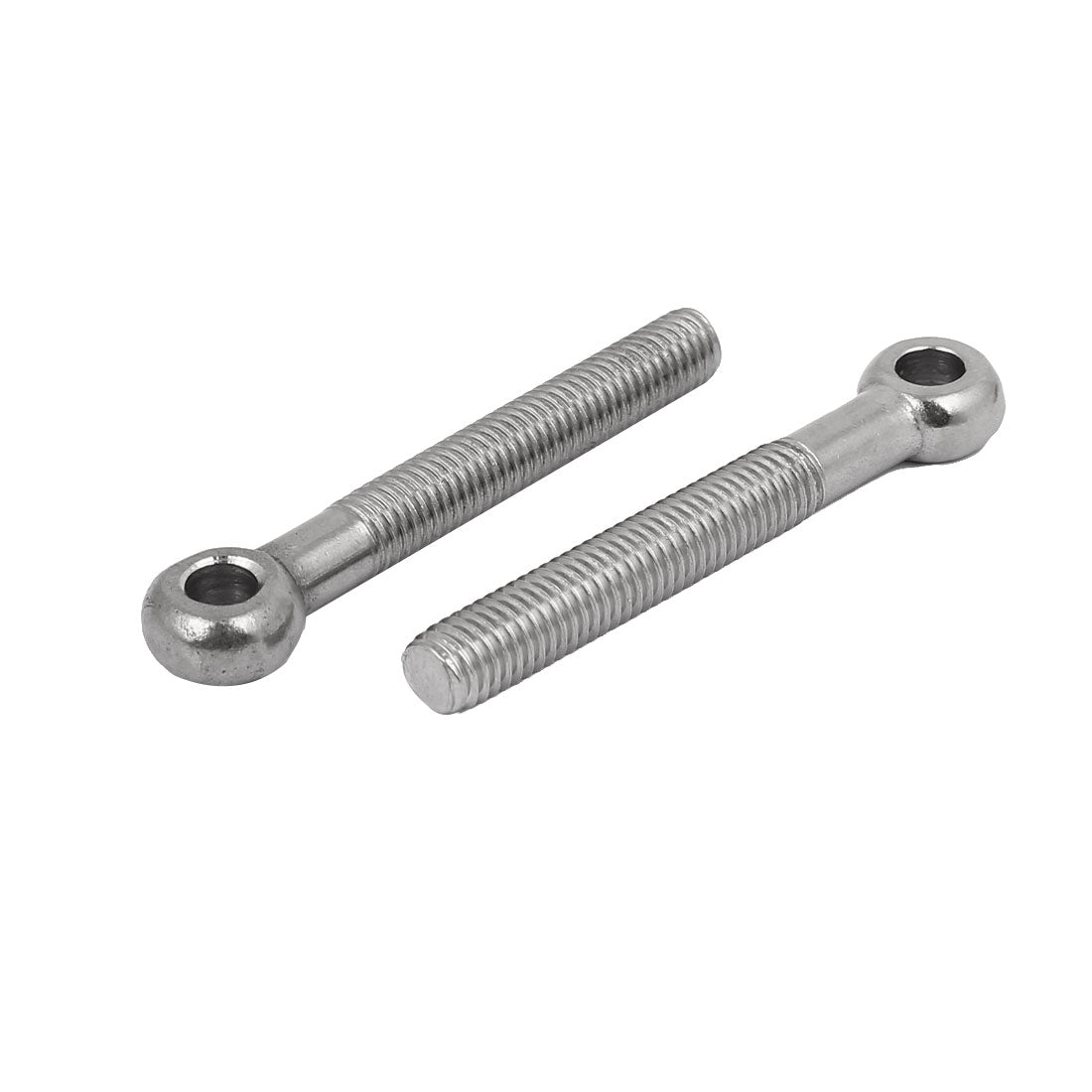 uxcell Uxcell M8x60mm 304 Stainless Steel Machine Shoulder Lifting Eye Bolt Fastener 12pcs