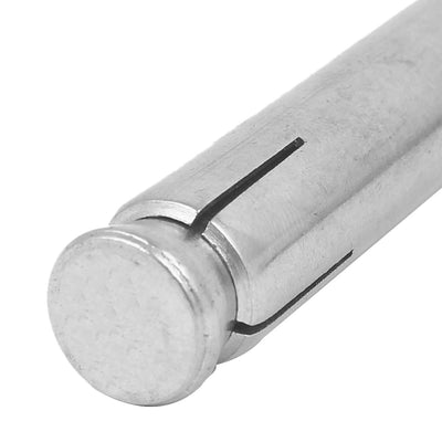 Harfington Uxcell M12x150mm 304 Stainless Steel Ring Lifting Sleeve Expansion Closed Hook Eye Bolt