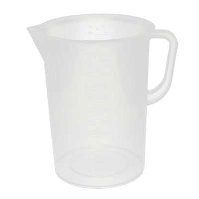 Harfington Uxcell Kitchen Labotary 5000mL Plastic Measuring Cup Jug Pour Spout Container