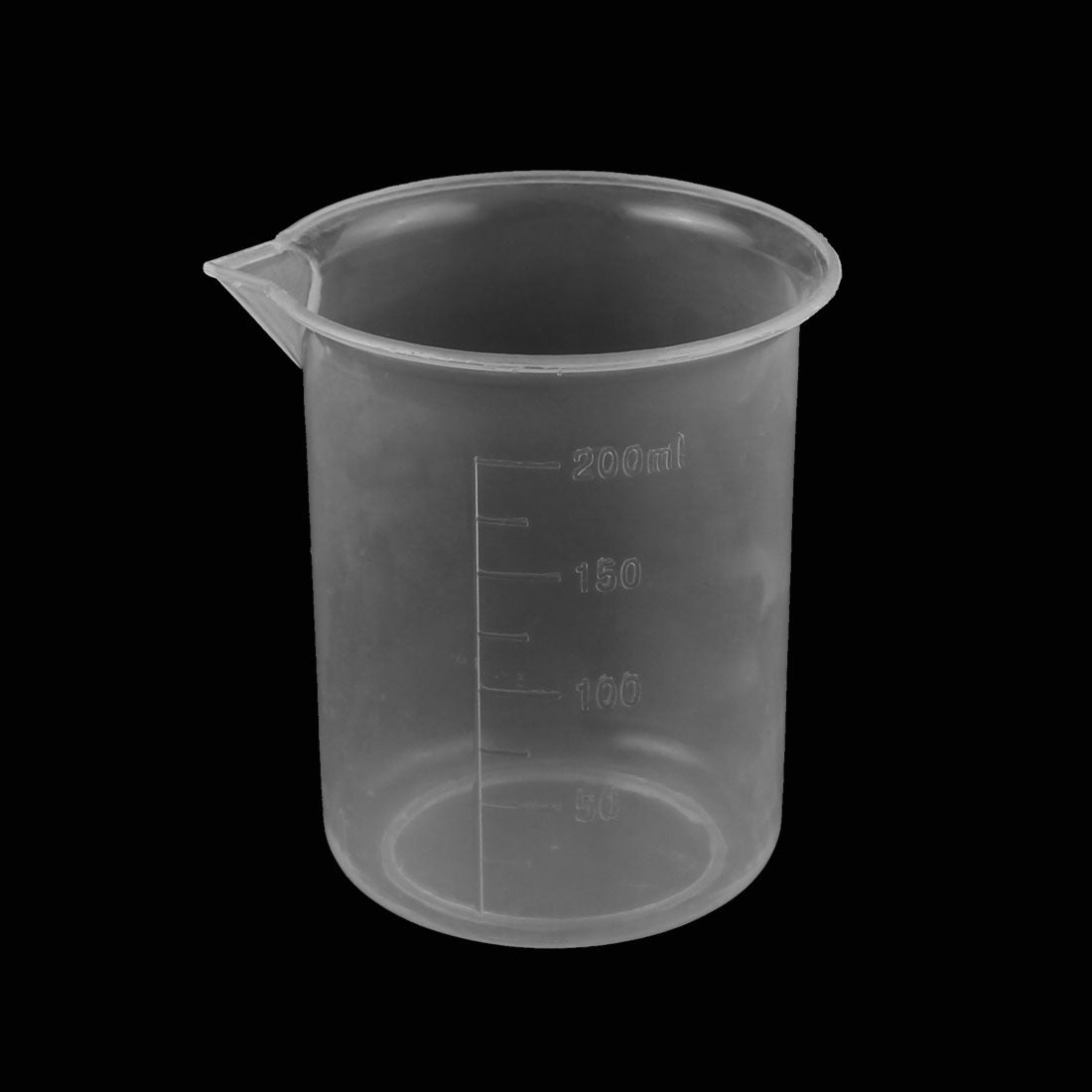uxcell Uxcell Kitchen Lab 200mL Plastic Measuring Cup Jug Pour Spout Container 2pcs