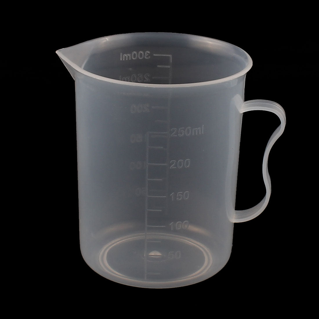 uxcell Uxcell Kitchen Lab 300mL Plastic Measuring Cup Jug Pour Spout Container