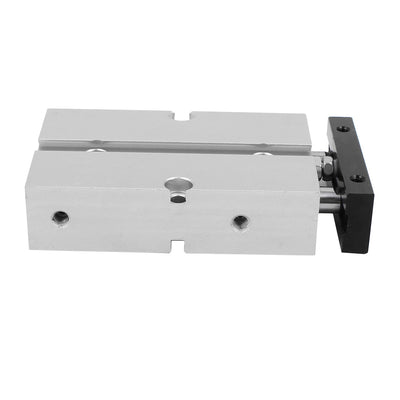 Harfington Uxcell TN16x30 Dual-piston Rod Double Action Magnetic Pneumatic Air Pressure Cylinder