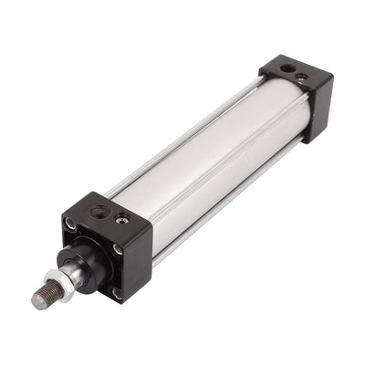 Harfington Uxcell SC40x150 Single Piston Rod Double Action Pneumatic Air Pressure Cylinder