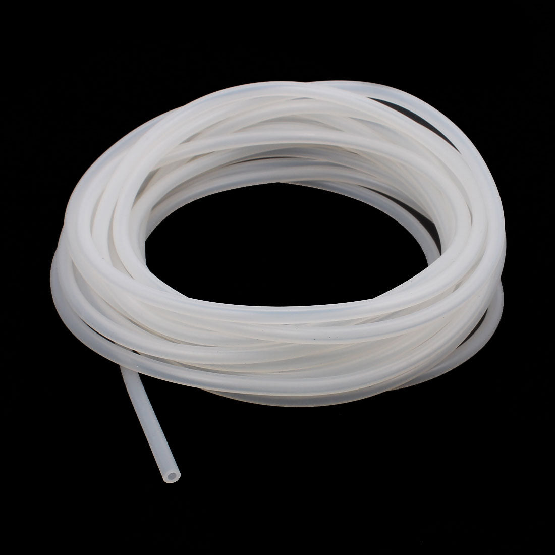 Uxcell 2mm x 4mm Silicone Translucent Tube Water Air Pump Hose Pipe 5 ...