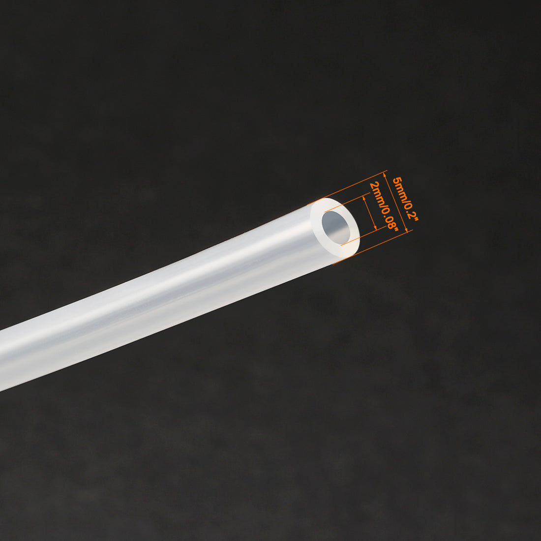 Plan A Langer Tuyau Silicone Alimentaire 10x13mm - 1,5m | Flexible Pour Eau, Air, Pompe | Résistant Haute Température Usage Aquarium Brasserie