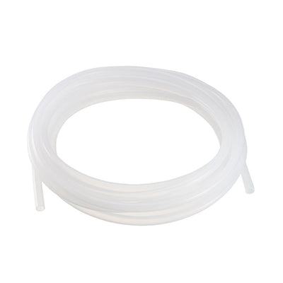 uxcell Uxcell Silicone Tube, 7mm ID, 9mm OD, 16.4', Flexible Silicone Rubber Tubing, Water Air Hose Pipe, Translucent, for Pump Transfer