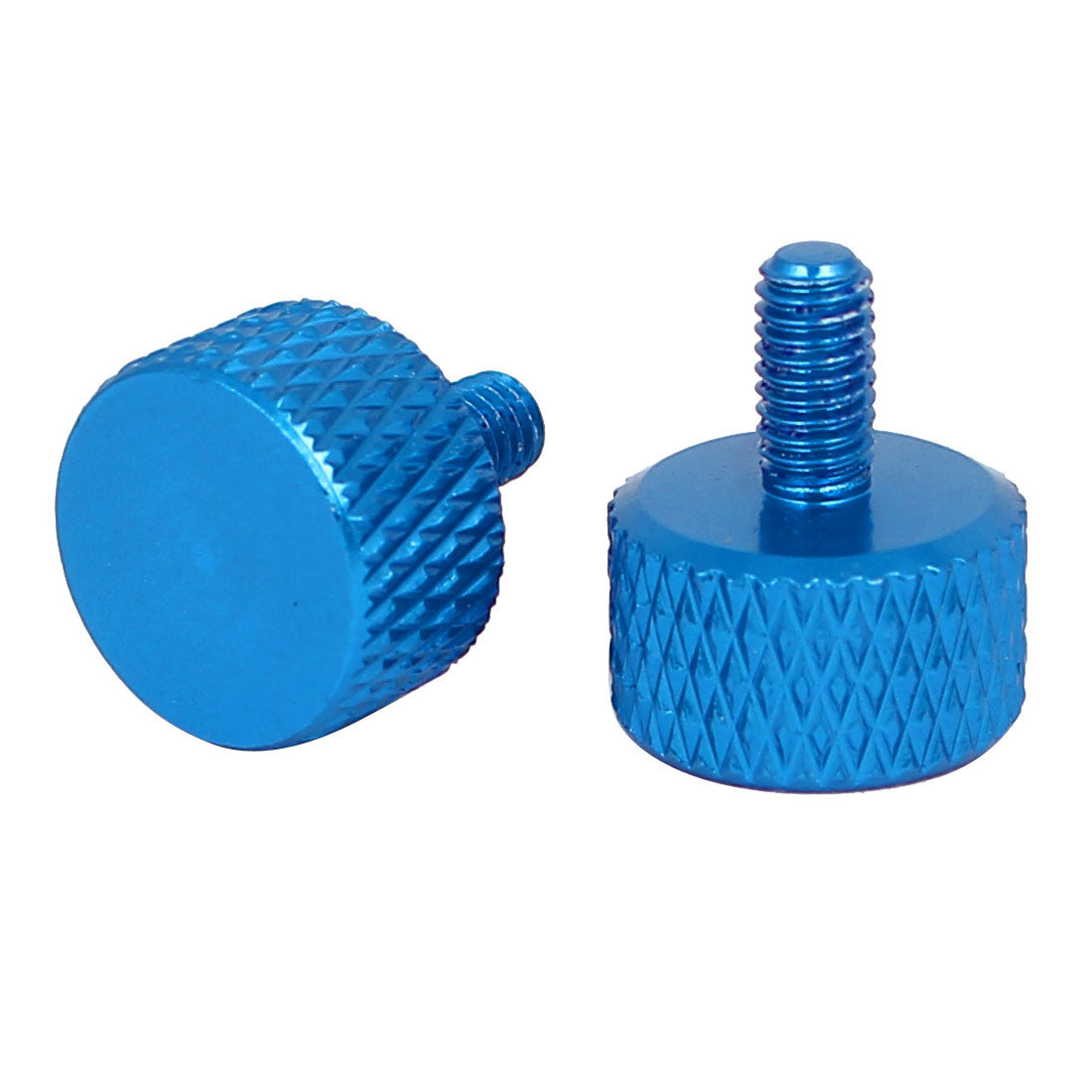 uxcell Uxcell Computer PC Graphics Card Knurled Thumb Screws Sky Blue M3x6mm 10pcs
