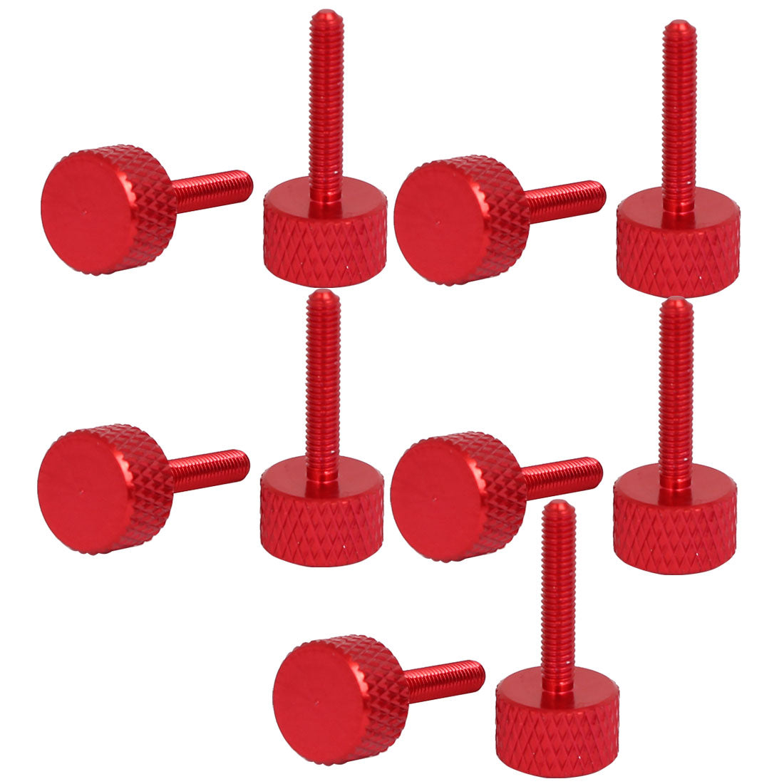 Uxcell Computer PC Graphics Card Knurled Head Thumb Screws Wine Red ...