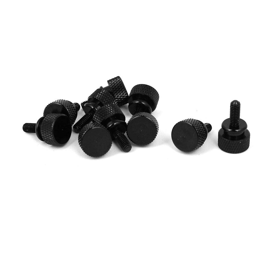 Uxcell M4x10mm Knurled Thumb Screws For PC Case - Royal Blue, Aluminum Alloy, Pack Of 10 - View #5