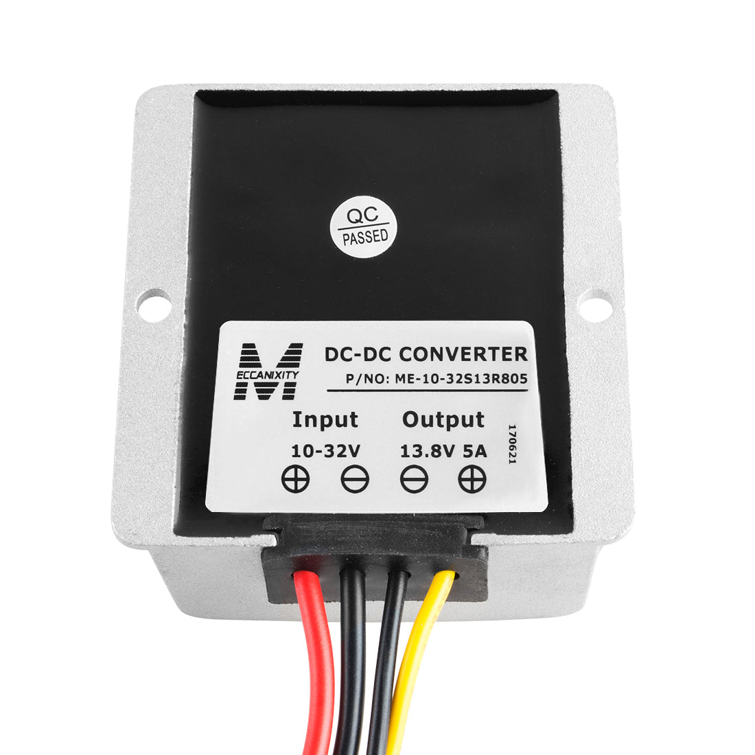uxcell uxcell Voltage Converter Regulator DC/DC DC 10-32V to DC 13.8V 5A 69W /Up Transformer Waterproof