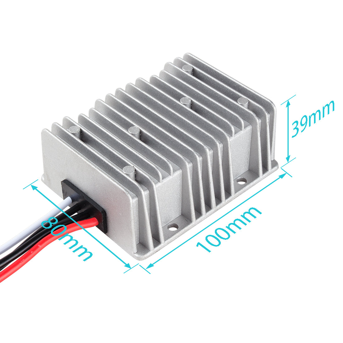uxcell uxcell Voltage Converter Regulator DC/DC DC 12V Step-Up to DC 19V 20A 380W Power Boost Transformer Waterproof