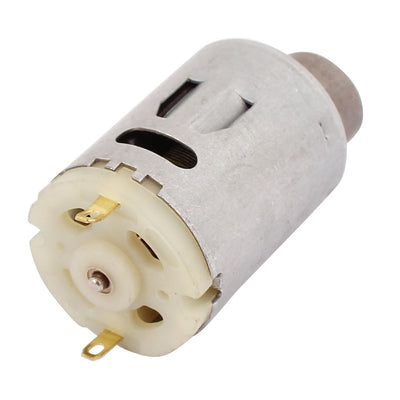 Harfington Uxcell 2Pcs DC 12V 4500RPM Large Torque Strong Magnet Micro Vibration DC Motor for Electric