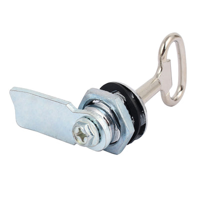 Harfington Uxcell Drawer Cabinet Door Security Cam Lock Camlock 18mm Cylinder w Triangle Key