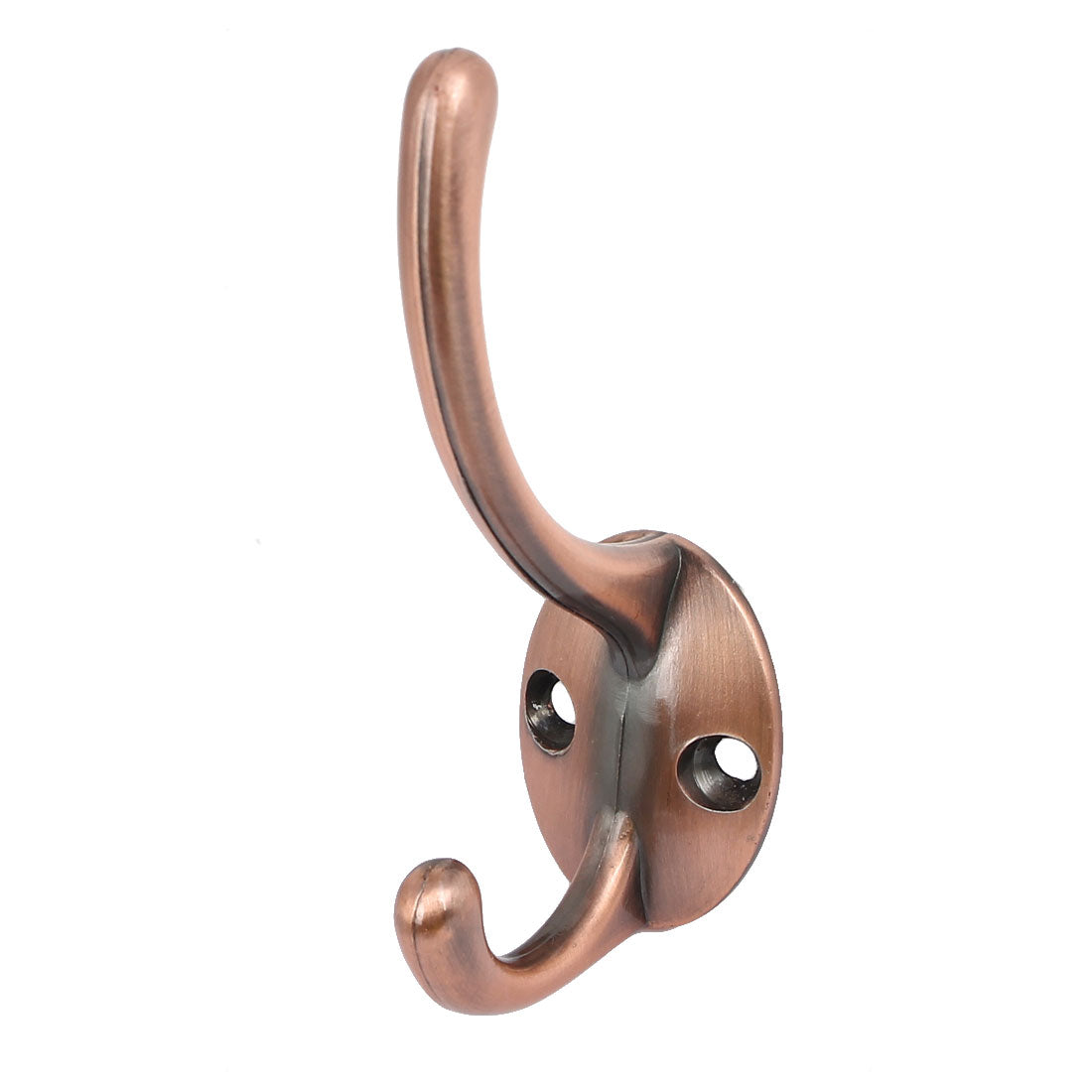 uxcell Uxcell Bathroom Robe Coat Hanging Vintage Style Double Hanger Hooks Copper Tone 2pcs