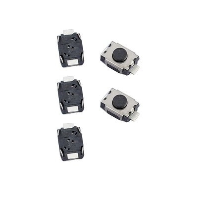 Harfington Uxcell 5Pcs 3mm x 4mm Panel PCB Momentary Tactile Tact Push Button Switch 2 Terminals