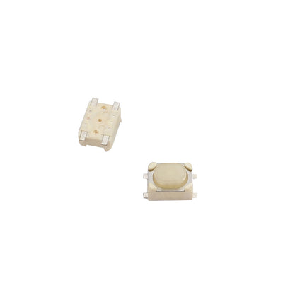 Harfington Uxcell 5 Pcs 3.2x4.2x2.5mm Panel PCB Momentary Tactile Tact Push Button Switch 4Terminals
