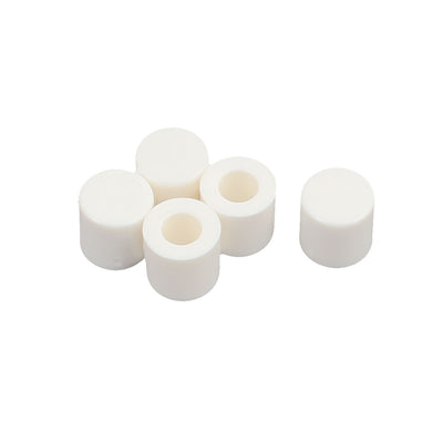 Harfington Uxcell 5Pcs Round Shaped Tactile Button Caps Covers Protector White for 6x6mm Tact Switch
