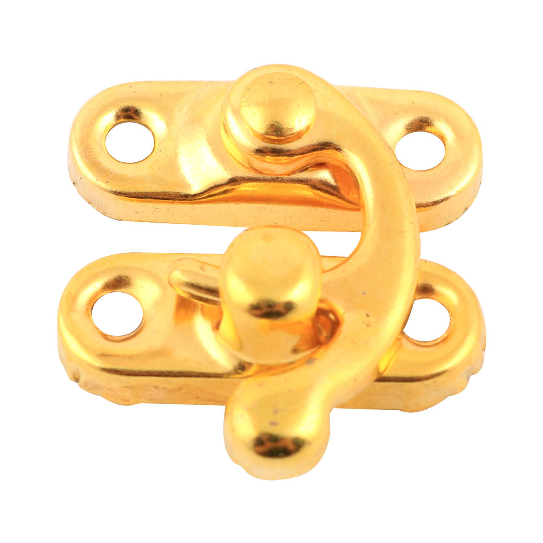 uxcell Uxcell Metal Retro Swing Bag Chest Suitcase Lock Clasp Closure Hasp Box Latch Gold Tone 10pcs
