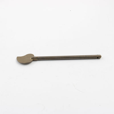 Harfington Uxcell Household Metal Chinese Leaf Style Cabinet Key Latch Door Bolt Locking Pin Bronze Tone