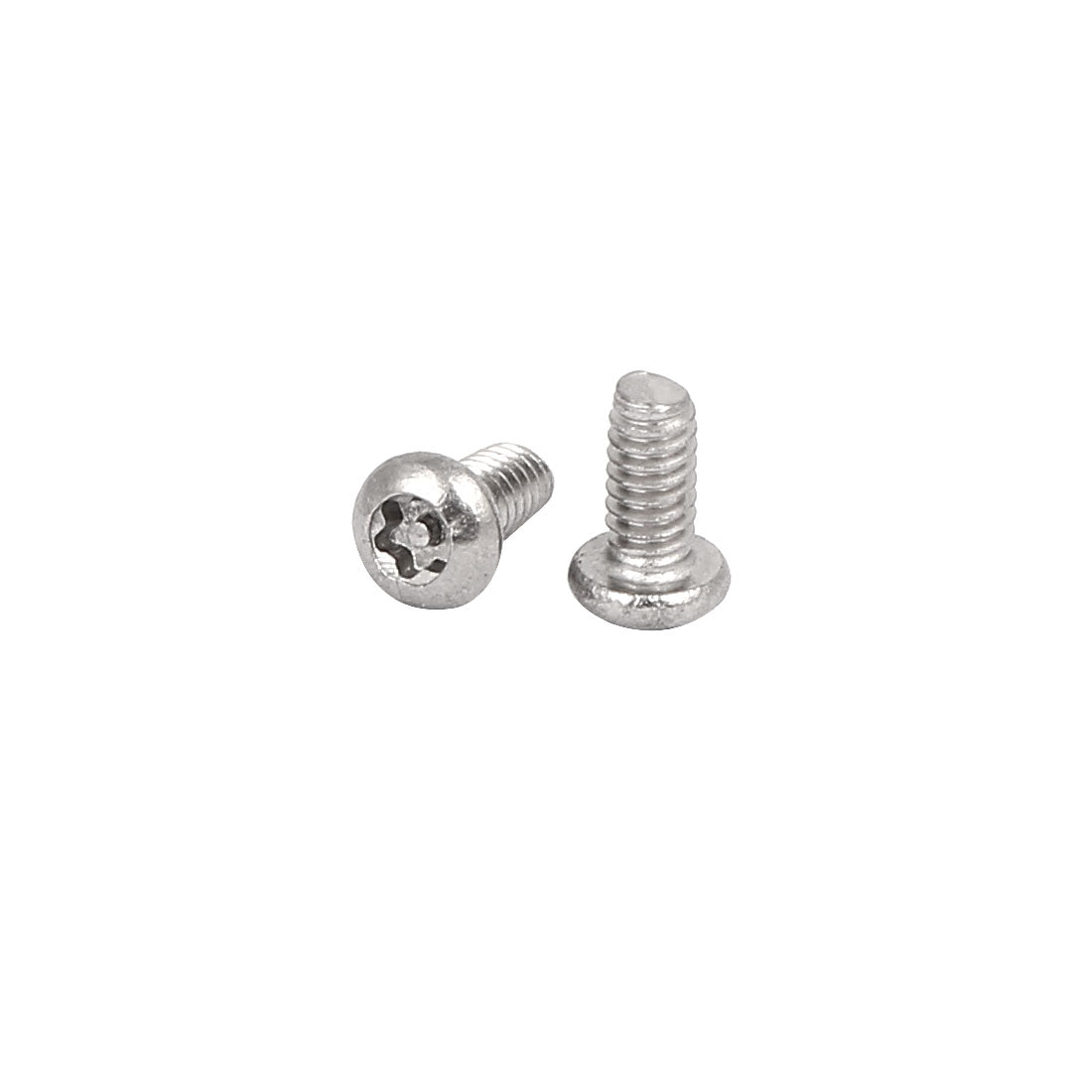 uxcell Uxcell M2x4mm 304 Stainless Steel Button Head Torx Security Machine Screws 50pcs