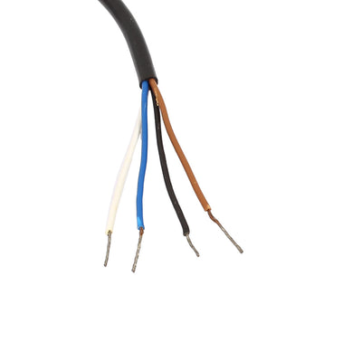 Harfington Uxcell M8 2m Male Straight Head 4 Pin Connector Aviation Electrical Cable