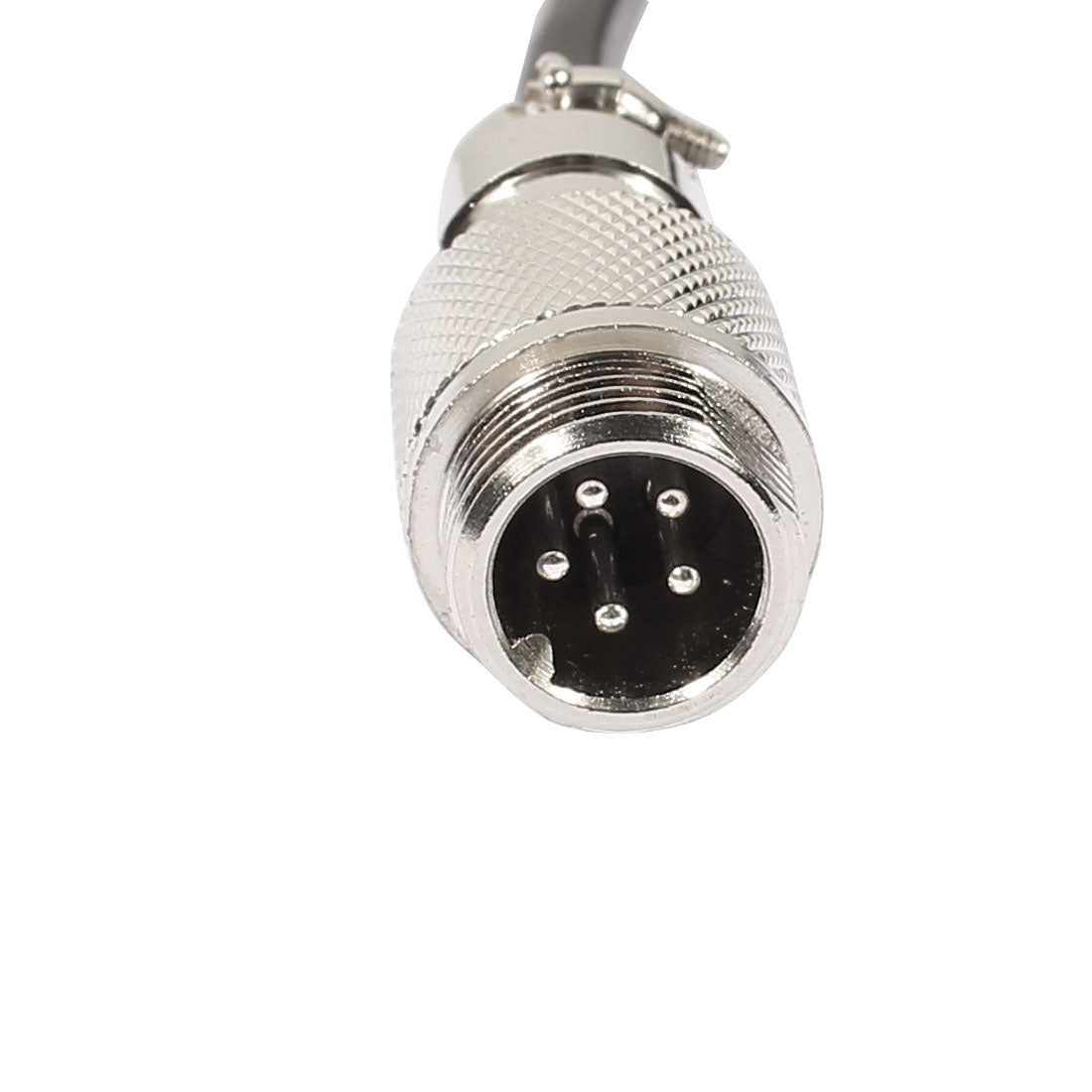 uxcell Uxcell GX12 5 Pin Male/Female Head Aviation Socket Connector Electrical Cable 2m