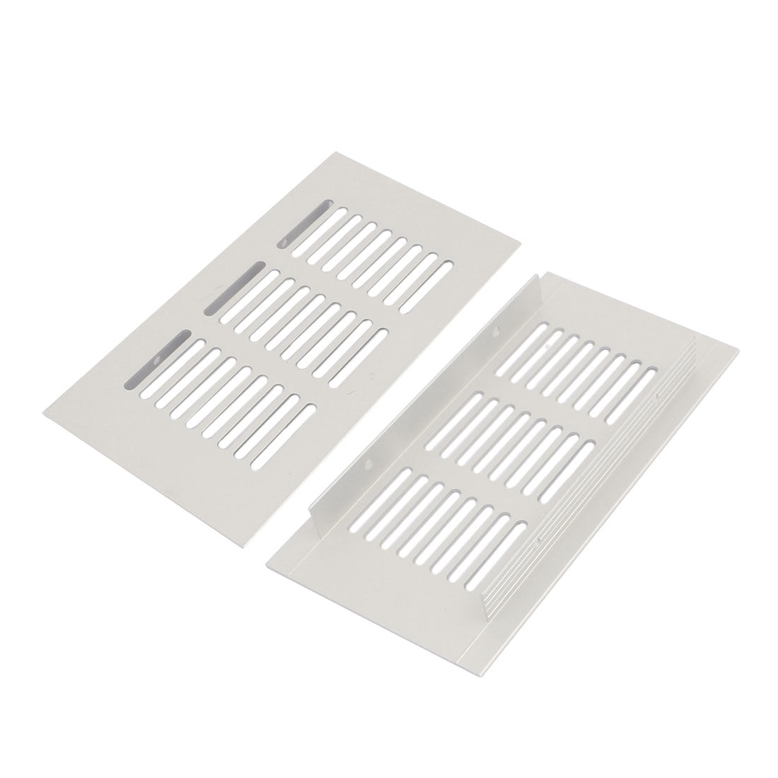 uxcell Uxcell Wardrobe Cabinet Aluminum Alloy Air Vent Ventilation Grille 150mmx80mmx15mm 4pcs