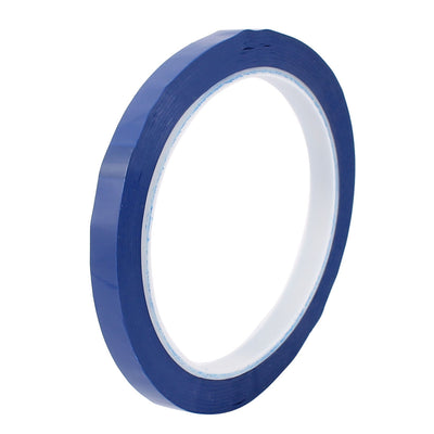 Harfington Uxcell 10mm Single Sided Strong Self Adhesive Mylar Tape 50M Length Blue