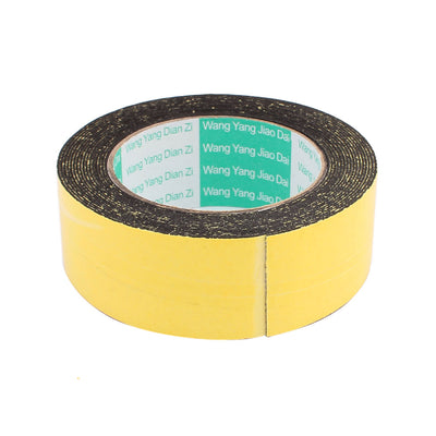 Harfington Uxcell 40mm x 1mm Single Sided Self Adhesive Shockproof Sponge Foam Tape 5M Length