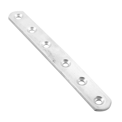 Harfington Uxcell Household Stainless Steel Flat Corner Brace Angle Bracket Plate Connector