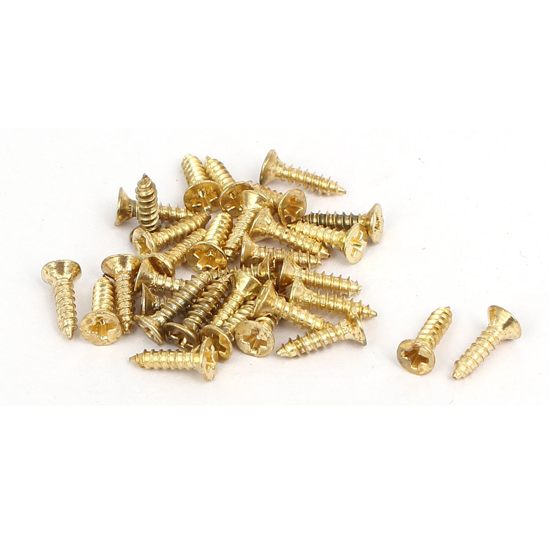 uxcell Uxcell Dresser Drawer Iron 3 Mount Holes Half Round Pull Handles Gold Tone 10pcs