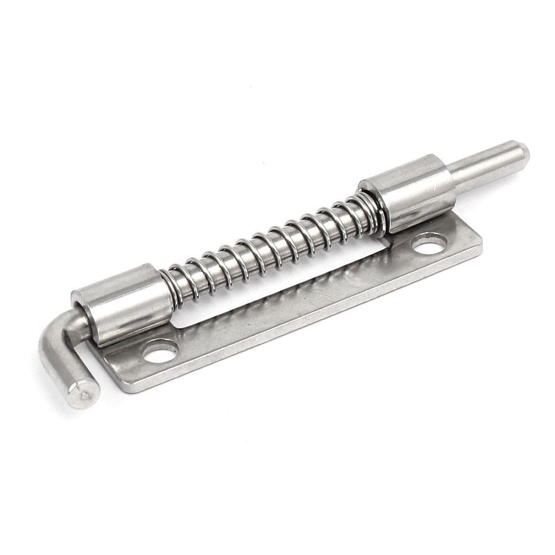 uxcell Uxcell 84mmx22mm 304 Stainless Steel Left Hand Spring Loaded Barrel Bolt Latch