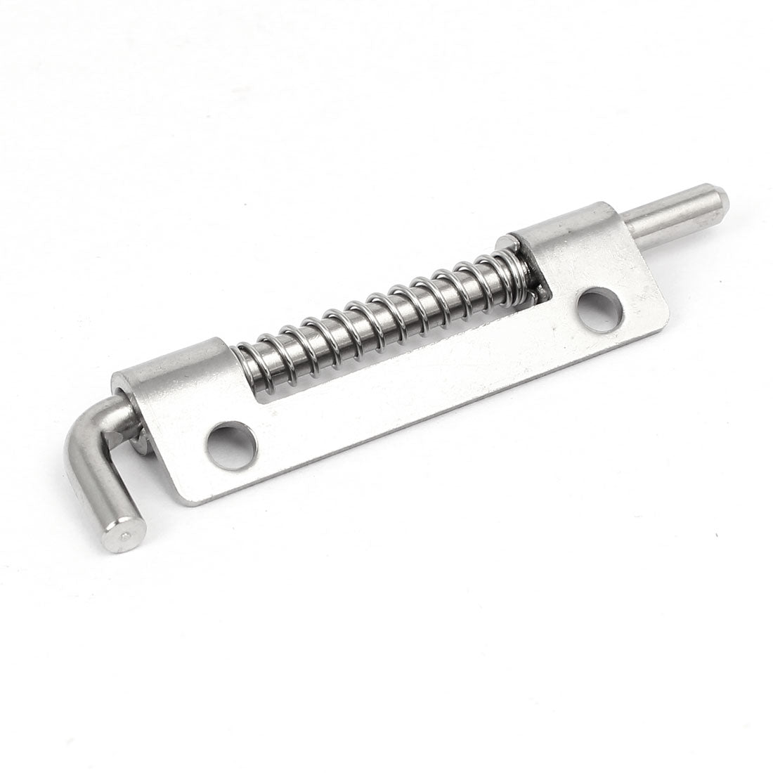 uxcell Uxcell 85mmx18mm 304 Stainless Steel Right Hand Spring Loaded Barrel Bolt Latch