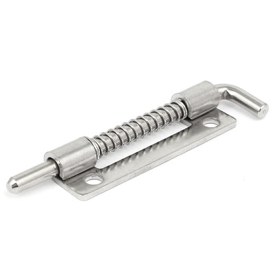 Harfington Uxcell 85mmx18mm 304 Stainless Steel Right Hand Spring Loaded Barrel Bolt Latch