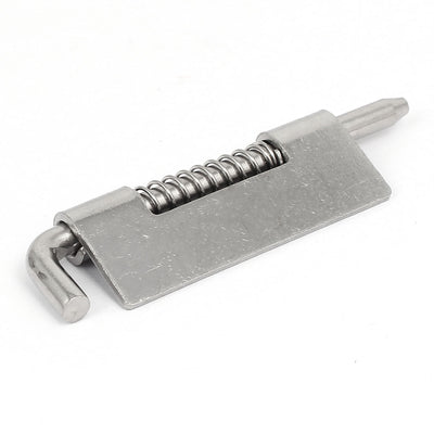 Harfington Uxcell 90mmx25mm 304 Stainless Steel Right Hand No Hole Spring Loaded Barrel Bolt Latch
